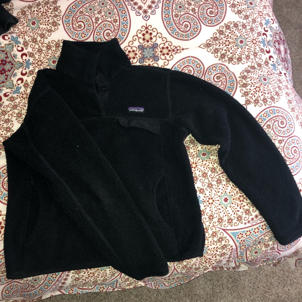 Patagonia pullover quarter button sweatshirt